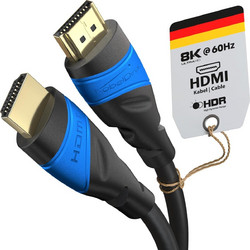 KabelDirekt 4K HDMI Cable 1m, Spectacular Ultra HD Experience High Speed with Ethernet ,HDMI 2.0/1.4