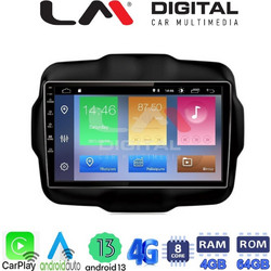 LM Digital ZC8952 Ηχοσύστημα Αυτοκινήτου με Οθόνη Αφής USB Bluetooth & GPS