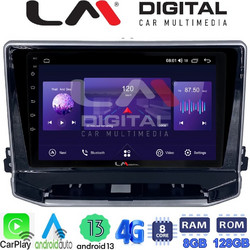 LM Digital ZT8263 Ηχοσύστημα Αυτοκινήτου με Οθόνη Αφής & GPS