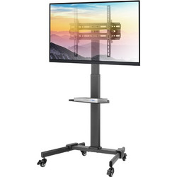 Techly ICA-TR21L Βάση Τηλεόρασης Δαπέδου Τροχήλατη 32"-55" έως 35kg
