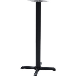 vidaXL Πόδι Τραπεζιού Bistro Μαύρο 56 x 56 x 107 εκ. από Χυτοσίδηρο 325430