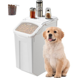 VEVOR 4,5 Gal/20L Μεγάλο δοχείο αποθήκευσης συστατικών αεροστεγές κάδος αλευριού κουζίνας