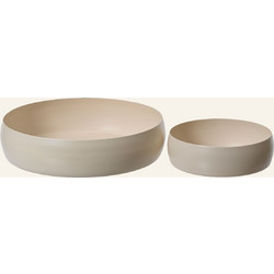 ΜΠΩΛ ΕΚΡΟΥ ΣΕΤ 2 ΤΜΧ 22 X 5,5 CM , 13,5 X 5 CM Beauty Home