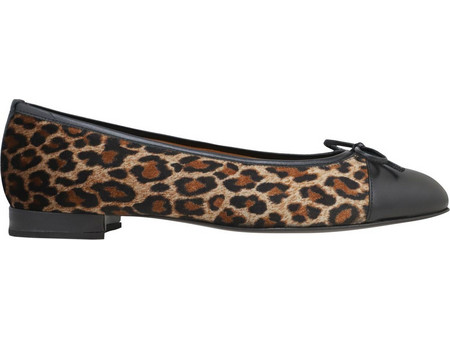 Μπαλαρίνες Kalogirou ΑΜΠΡΑ ΑΜΠΡΑ VEL LEA-LEOPARD BLACK Γυναικείο