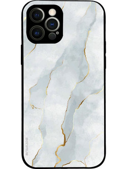 Sonique Marble Series Θήκη iPhone 12 Pro White 01