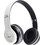 P47 Ενσύρματα & Ασύρματα Bluetooth Ακουστικά On Ear Μαύρα Λευκά