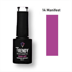Trendy Color Cosmetics Soak Off 14 Manifest Ημιμόνιμο Βερνίκι Νυχιών 6ml