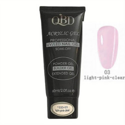 QBD Light Pink Clear Acrygel 60ml