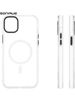 Sonique Magnetic MagHard Pro Back Cover White (iPhone 11)