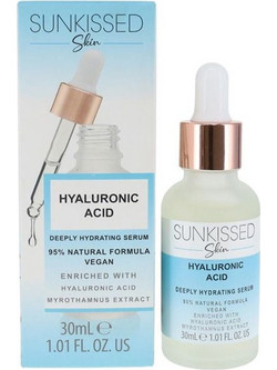 Sunkissed Skin Hyaluronic Acid Deeply Hydrating Ενυδατικό Serum Προσώπου με Υαλουρονικό 30ml