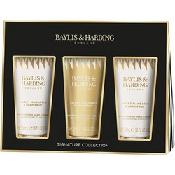 Baylis & Harding Sweet Mandarin & Grapefruit Luxury 3 Precious Hand Creams 3x50ml