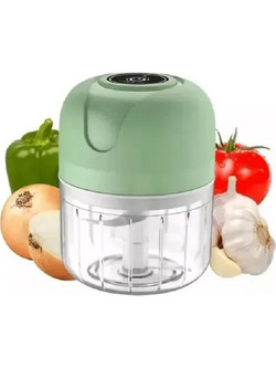 Επαναφορτιζόμενος mini Φορητός Πολυκόπτης 250ml - Πράσινο
