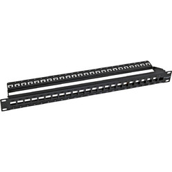 Keystone Patch Panel Keystone Rack 1U 19 24 Θυρών