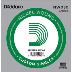 D'Addario NW030 Χορδή Ηλεκτρικής Κιθάρας Nickel Plated Steel 30"