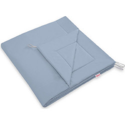 Double-sided teepee playmat- pastel blue