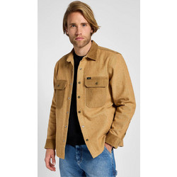 Ανδρικό τζάκετ mixed fabric shirt glazed ginger 112355502