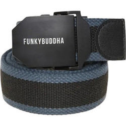 Funky Buddha Ανδρική Ζώνη Γκρι FBM010-036-10