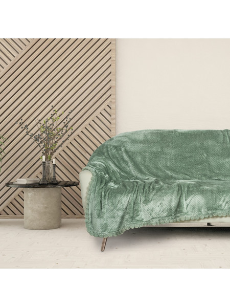 Das Home Κουβερτα Fleece 130Χ170 1184 Dark Mint Dark Mint