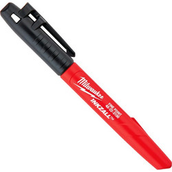 Milwaukee Inkzall 1mm Μαύρος Μαρκαδόρος με Λεπτή Μύτη (48223100)