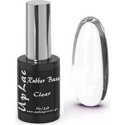 UpLac Rubber Base Clear Hema Free Ημιμόνιμο Βερνίκι Νυχιών 11g