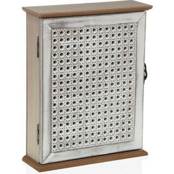 Ντουλάπα για κλειδιά Versa Λευκό Ξύλο MDF 7 x 27 x 21,5 cm