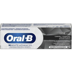 Oral-B 3D White Luxe Οδοντόκρεμα για Λεύκανση Ενεργού Άνθρακα 75ml
