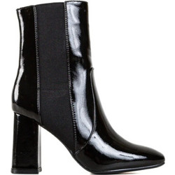 Γυναικεία Heel Booties Plato MP366 ΜΑΥΡΟ
