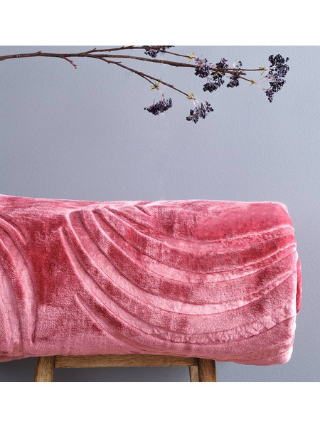 ΚΟΥΒΕΡΤΑ ΒΕΛΟΥΤΕ ΑΝΑΓΛΥΦΗ 1,60*2,20 SILK TOUCH DUSTY PINK COKITEX Α.3701