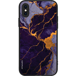 Θήκη Sonique Marble Series για Apple iPhone X / iPhone XS Μωβ