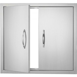 Πόρτα BBQ Νησίδας 660x609 mm Ανοξείδωτη VEVOR για Εξωτερική Κουζίνα SMMBSCJMYS266WJ57V0
