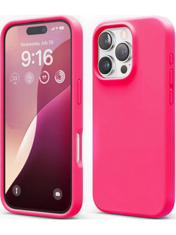 Θήκη Apple iPhone 16 Pro - Elago Silicone Case Premium Σιλικόνης - Ice Red (ES16SC63PRO-IRED)