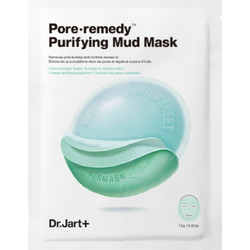 Dr.Jart+ Dermask Poreremedy Purifying Mud Sheet Μάσκα Προσώπου για Μαύρα Στίγματα 13gr