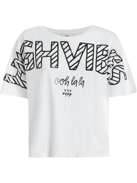 Deha Γυναικεία κοντομάνικη μπλούζα Graphic T-shirt 10001