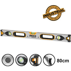 Ingco Επαγγελματικό Αλφάδι Μαγνητικό 80cm HSL38080M