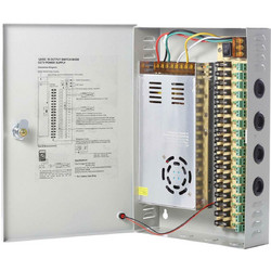 Switching Τροφοδοτικό CCTV 18 καμερών ANGA CP1209-30A-18 12VDC 30A 360Watt