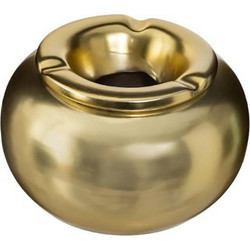 Secret De Gourmet Αντιανεμικό Σταχτοδοχείο Randa Κεραμικό Gold
