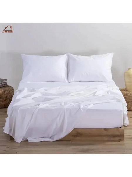 Σεντόνι Διπλό Λευκό Hotel 200x240cm ForHome 9905855 - For Home