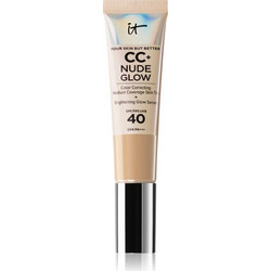 It Cosmetics CC+ Nude Glow lightweight Serum Medium Liquid Foundation SPF40 32ml