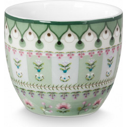 PIP STUDIO - ΠΟΡΣΕΛΑΝΙΝΗ ΑΥΓΟΘΗΚΗ LILY & LOTUS GREEN 4.7cm
