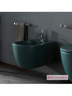 Μπιντέ Κρεμαστός Scarabeo Moon 5521-900 Musk Πράσινο 36x50,5cm 502-5521-900