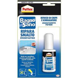PATTEX Bagno Sano Σμάλτο Επιδιόρθωσης Υψηλής Θερμοκρασίας Λευκή 50gr (02-020-001)
