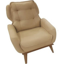 Martin Home Πολυθρόνα Μπεζ 0741-ARMCH.LENA-BEIGE