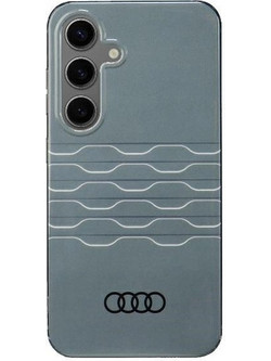 Audi IML Geometric Pattern Case S24 S921 gray/gray hardcase AU-IMLS24-A6/D3-GY