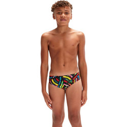 Speedo Digital Allover Brief Αθλητικό Παιδικό Μαγιό Σλιπ για Αγόρι Πολύχρωμο 8003156-14736