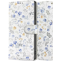 Θήκη Tech Protect iPhone 16e / 17e Wallet - Spring Flowers