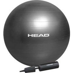 HEAD Μπάλα Pilates 65cm 1,125kg PVC και Τρόμπα Χειρός Γκρι HA753