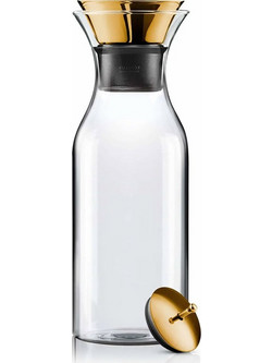 Καράφα Γυάλινη 1lt 568054 10x10x27cm Brass Eva Solo Ατσάλι,Γυαλί
