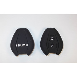 Προστατευτική θήκη τηλεχειριστηρίου ISUZU με 2 κουμπιά από σιλικόνη Μαύρο
