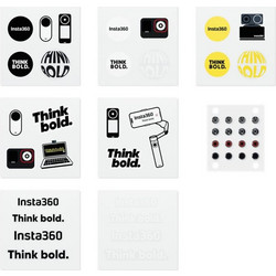 Insta360 Button Sticker Set - Tactile button stickers, locate easier the buttons