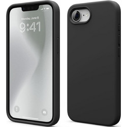 Θήκη iPhone 17e / 16e Elago Silicone Case Premium Σιλικόνης - Black (ESE4SC-BK)